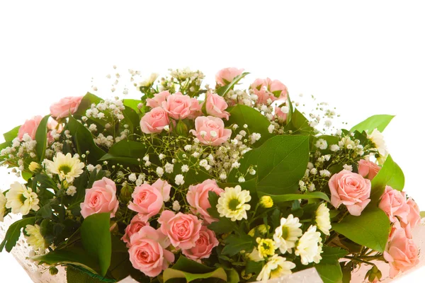 Bouquet flowers , isolated — Stock Photo, Image