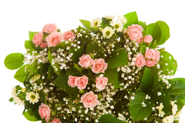 Bouquet virágok, elszigetelt — Stock Fotó