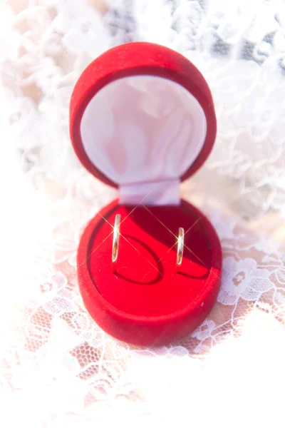 Wedding rings — Stock Photo, Image