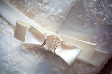 Evlilik yüzükleri.