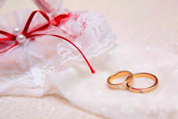 Anillos de boda —  Fotos de Stock