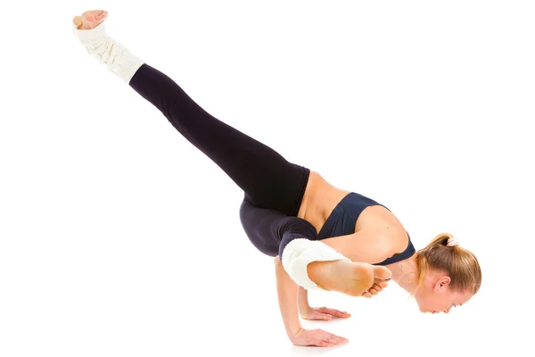 Yoga, aislado — Foto de Stock