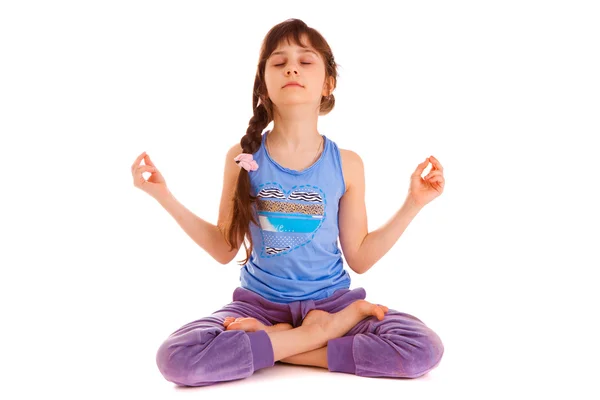 izole kız jimnastikçi