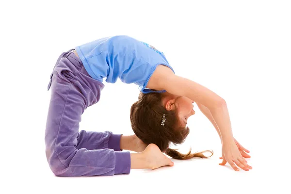 izole kız jimnastikçi