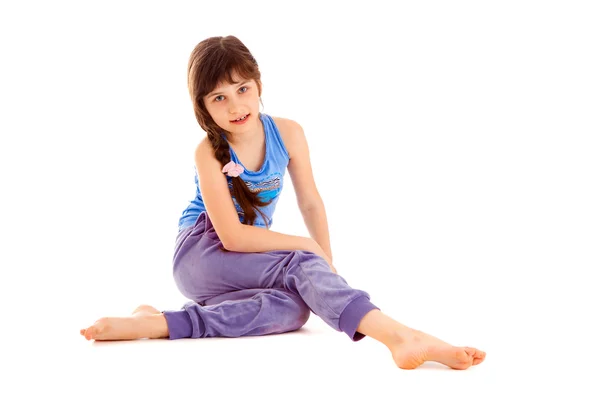 izole kız jimnastikçi