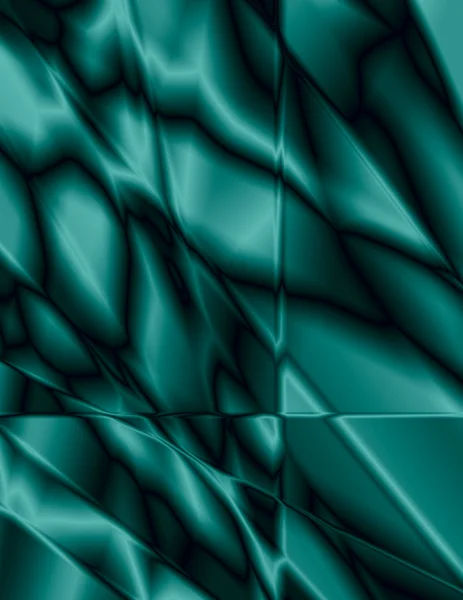 Teal Stained Glass Effect Background — Stock Photo, Image