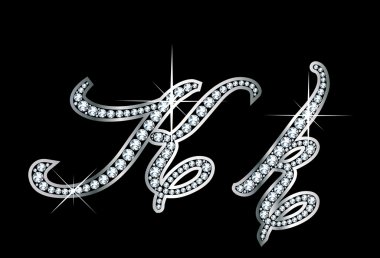 komut dosyası elmas bling kk harfler