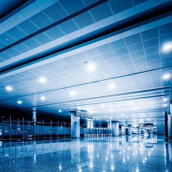 Walkway of airport — Stock Photo, Image