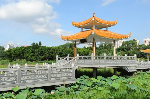 Historic Chinese park in Beijing — Stock Photo, Image