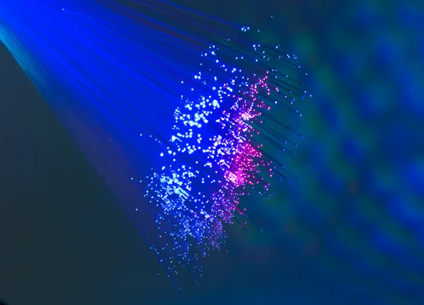 Internet technology fiber optic background — Stock Photo, Image