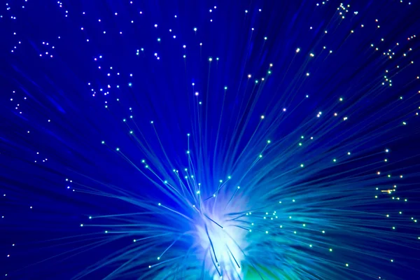 光ファイバーネットワークケーブル — ストック写真