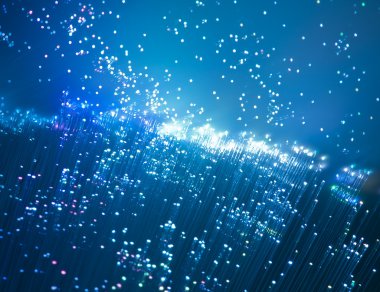 Fiber kablo fiber optik arka plan stili teknoloji ile hizmet