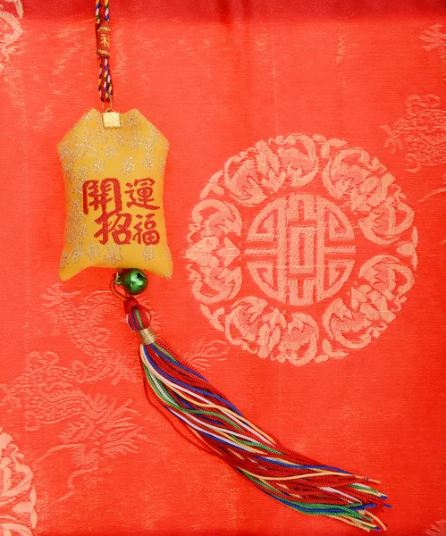 Lucky knot for Chinese New Year decoration — Stock Photo, Image