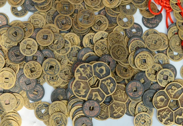 Old chinese coins — Stock Photo, Image