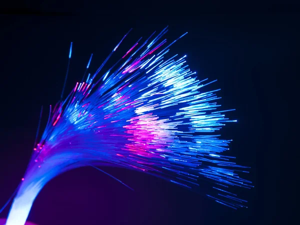 Internetes technológia fiber optic háttér — Stock Fotó