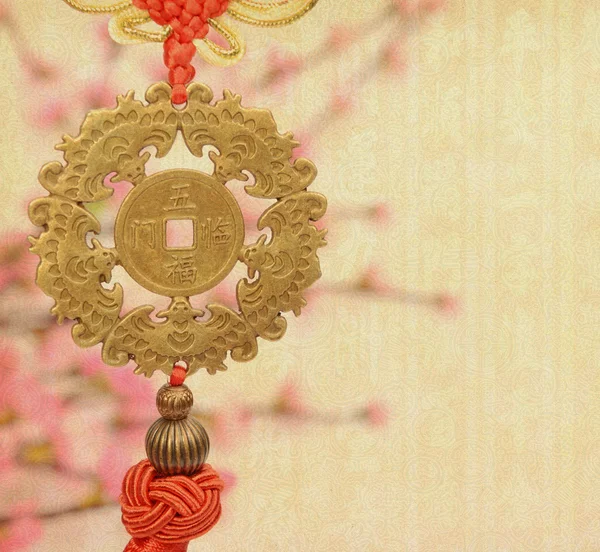 Traditioneller chinesischer Knoten, — Stockfoto