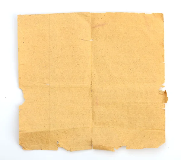 Textura de papel rachado antigo — Fotografia de Stock