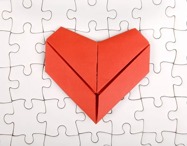Red Heart Shape — Stock Photo, Image