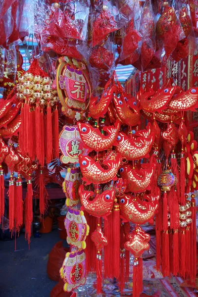 Nudo de la suerte para la decoración de Año Nuevo chino —  Fotos de Stock