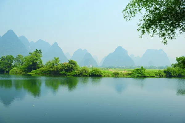 Paisaje en Yangshuo Guilin, China —  Fotos de Stock