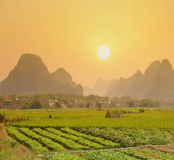 Landschap in Guilin, China — Stockfoto
