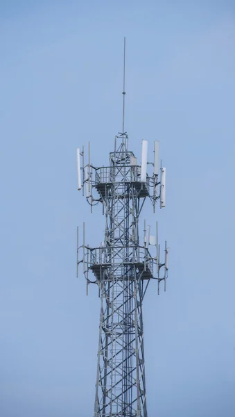 Telecommunications tower — Stock Photo, Image