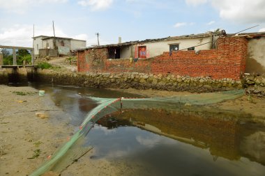 balıkçı net Nehri üzerinde
