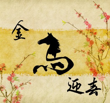 biomealat Hat sanatı, Çin kaligrafi. pl ile 