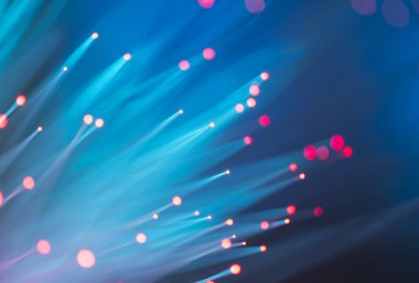 bilgisayar veri kavramı küresel iletişim için fiber optik ile