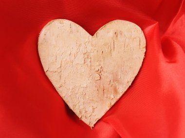 sonsuza kadar seveceğim. Kalp şekli 