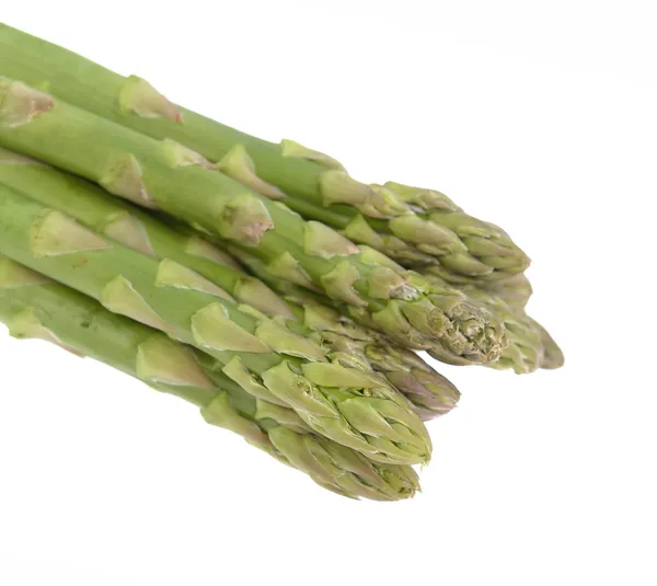 Germogli di asparagi verdi freschi — Foto Stock