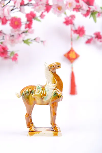 Souvenir di cavallo in ceramica — Foto Stock
