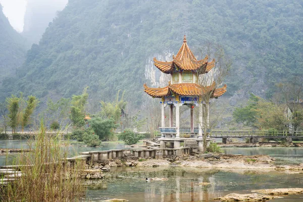 Paviljoen Jingxi Guangxi China — Stockfoto