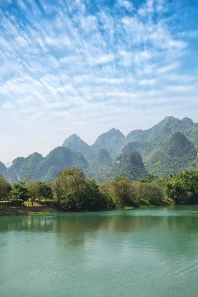 Landskap Bama Guangxi Kina — Stockfoto