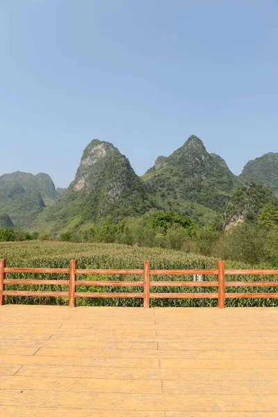 Landschap Van Bama Guangxi China — Stockfoto