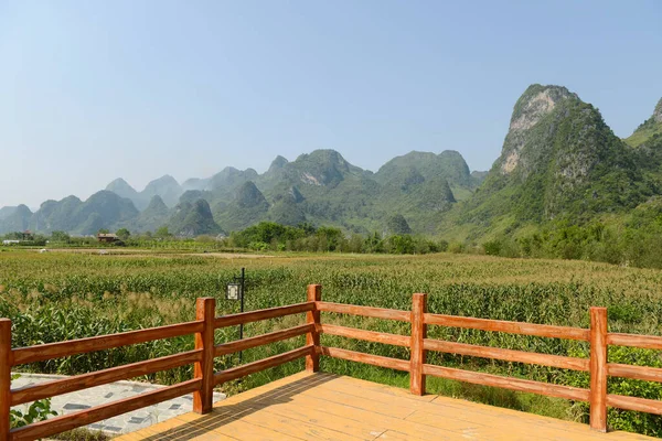 Landschap Van Bama Guangxi China — Stockfoto