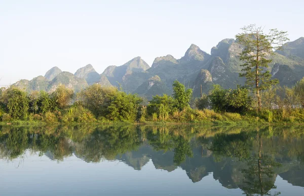 Landschaft Von Bama Guangxi China — Stockfoto