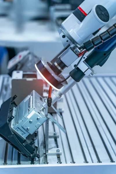 Robotisches Vision Sensor Kamerasystem Intelligenter Fabrik Fertigungsindustrie Für Industrie Und — Stockfoto