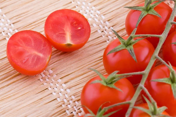 Red small tomatoes — Stock Photo, Image