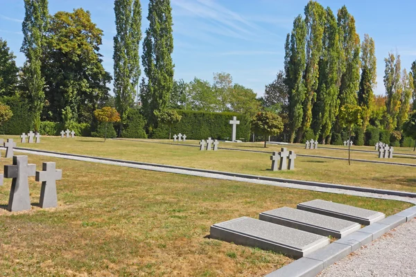 Duitse begraafplaats — Stockfoto