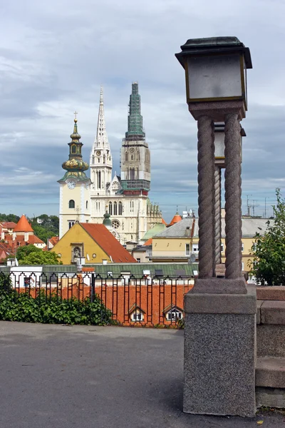 Torens van zagreb, Kroatië — Stockfoto