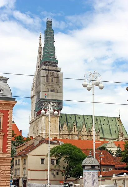 Cathédrale de Zagreb, Croatie — Photo