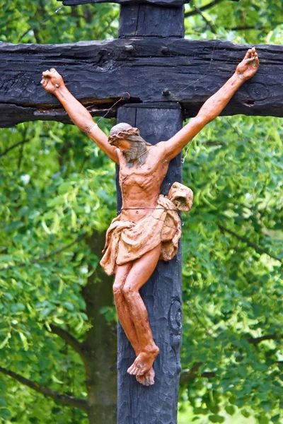 Jezus Christus kruisbeeld — Stockfoto