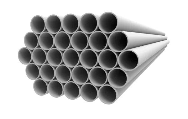 Metal tubes — Stock Photo, Image
