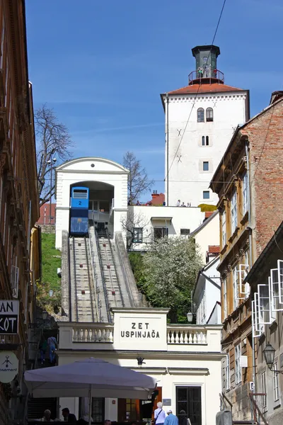 Funicular de Zagreb — Fotografia de Stock