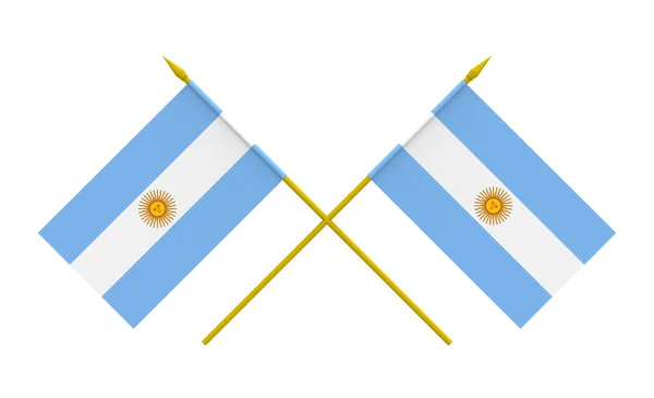 Flags, Argentina — Stock Photo, Image