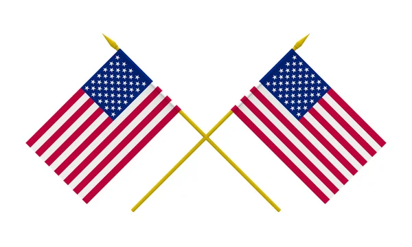 Flags, USA — Stock Photo, Image