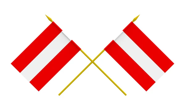 Flags, Austria — Stock Photo, Image