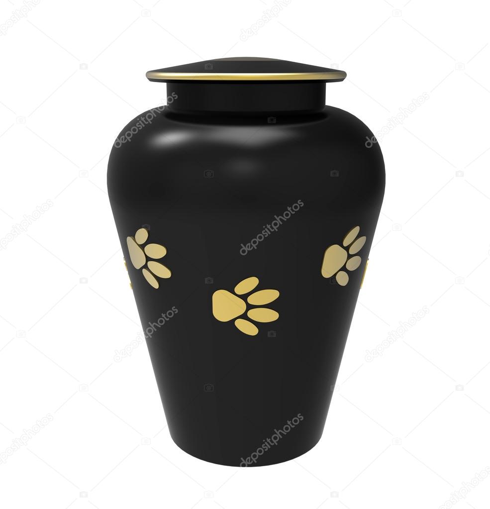 Cremation urn for pets