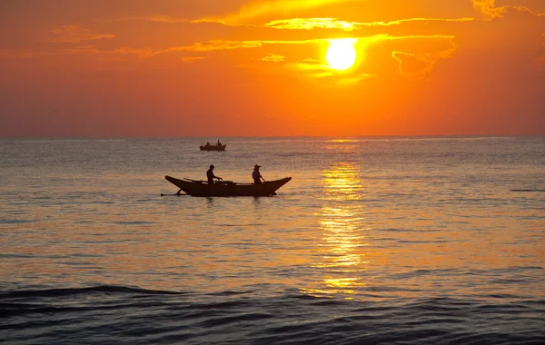 Sri Lanka 'da tekne — Stok fotoğraf